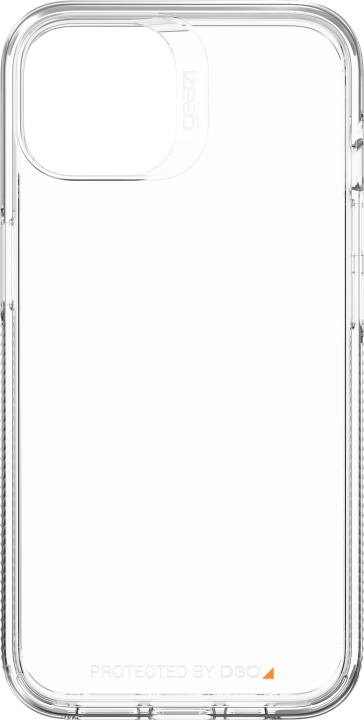 GEAR4 D3O Crystal Palace-etui, Apple iPhone 14, gennemsigtig i gruppen SMARTPHONES & TABLETS / Mobil Beskyttelse / Apple / iPhone 14 hos TP E-commerce Nordic AB (D18471)