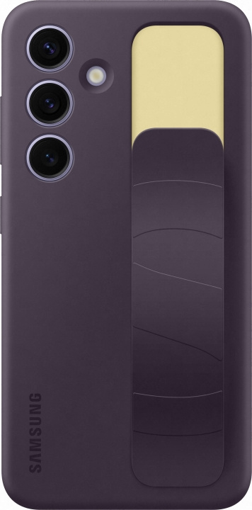 Samsung Galaxy S24 Standing Grip Case, mørk lilla i gruppen SMARTPHONES & TABLETS / Mobil Beskyttelse / Samsung hos TP E-commerce Nordic AB (D18493)