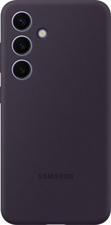 Samsung Galaxy S24 silikoneetui, mørk lilla i gruppen SMARTPHONES & TABLETS / Mobil Beskyttelse / Samsung hos TP E-commerce Nordic AB (D18494)