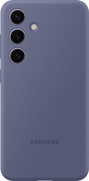 Samsung Galaxy S24 silikoneetui, lilla i gruppen SMARTPHONES & TABLETS / Mobil Beskyttelse / Samsung hos TP E-commerce Nordic AB (D18496)