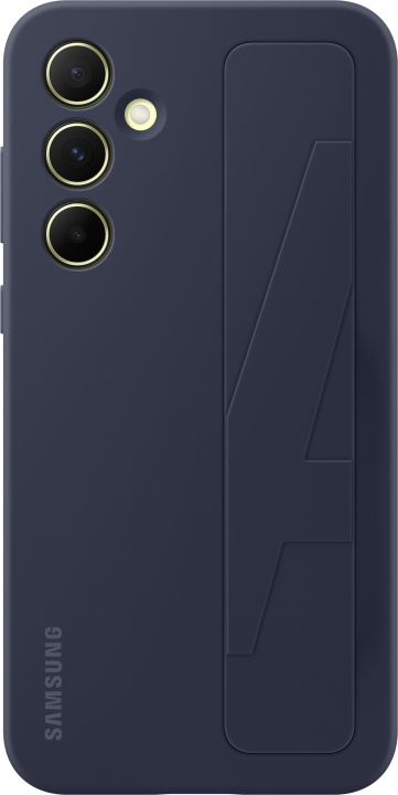 Samsung Galaxy A55 Standing Grip Case, blå/sort i gruppen SMARTPHONES & TABLETS / Mobil Beskyttelse / Samsung hos TP E-commerce Nordic AB (D18534)