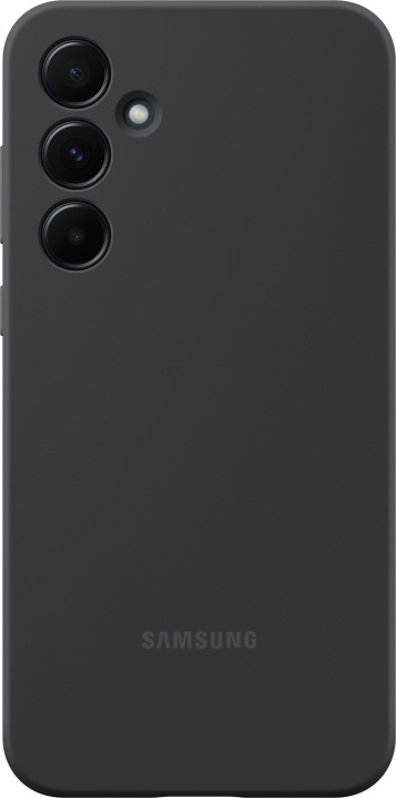 Samsung Galaxy A55 silikoneetui, sort i gruppen SMARTPHONES & TABLETS / Mobil Beskyttelse / Samsung hos TP E-commerce Nordic AB (D18536)