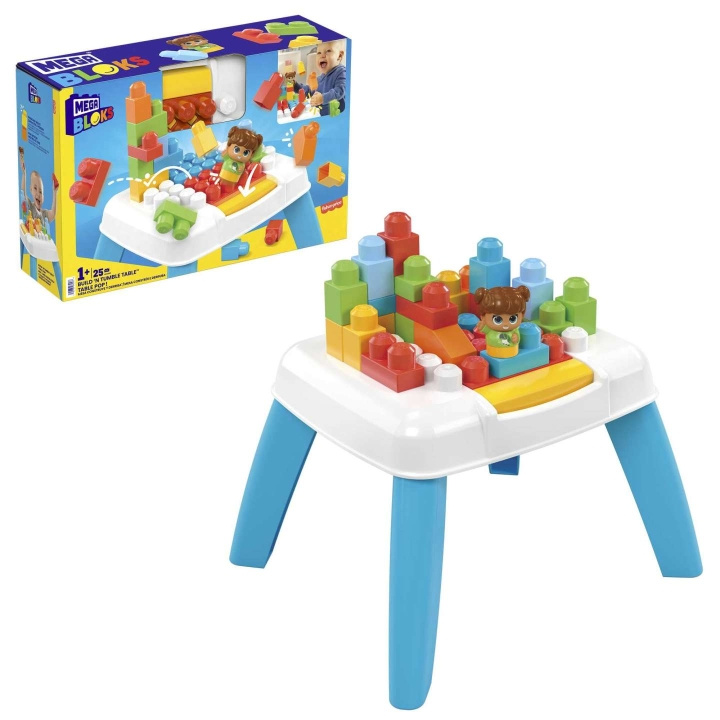 Mega Bloks Build \'N Tumble-bord (HHM99) i gruppen LEGETØJ, BØRN & BABY / Legetøj / Bygge legesager / Klodser hos TP E-commerce Nordic AB (D18597)