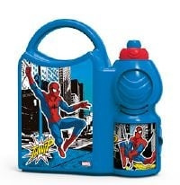Marvel Stor - Combo set - Spiderman (33472) i gruppen LEGETØJ, BØRN & BABY / Mad & Drikke / Børnebestik og tallerkener hos TP E-commerce Nordic AB (D18603)