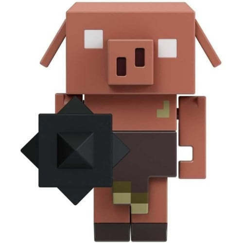 MINECRAFT Legends 3,25 tommer actionfigur - Mace Piglin Runt i gruppen LEGETØJ, BØRN & BABY / Legetøj / Figurer, miniaturer og tilbehør hos TP E-commerce Nordic AB (D18604)