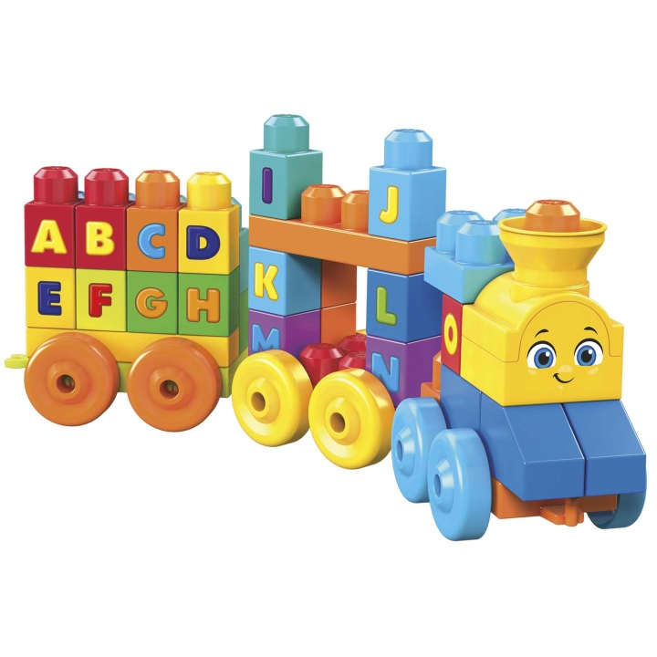 Mega Bloks ABC musikalsk tog (FWK22) i gruppen LEGETØJ, BØRN & BABY / Babyleg (0-3 år) / Aktivitetslegetøj hos TP E-commerce Nordic AB (D18637)