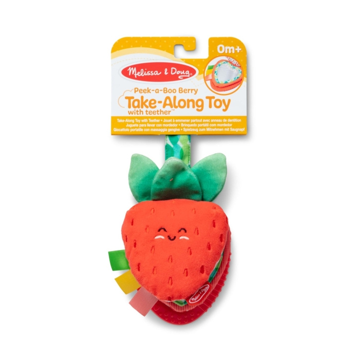 Melissa & Doug Jordbær til at tage med (50742) i gruppen LEGETØJ, BØRN & BABY / Babyleg (0-3 år) / Aktivitetslegetøj hos TP E-commerce Nordic AB (D18642)