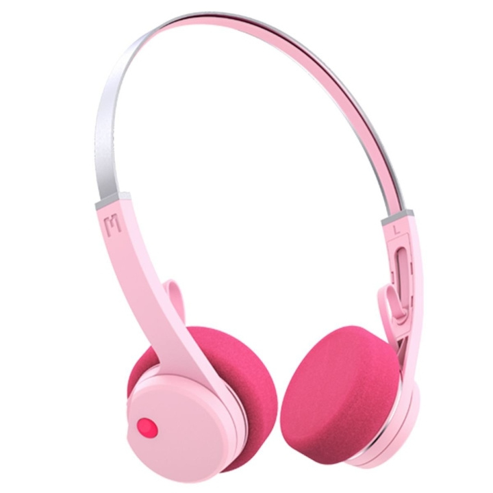 Mondo by Defunc - On-Ear Bluetooth Headset Pink i gruppen COMPUTERTILBEHØR / Computer Tilbehør / Headset hos TP E-commerce Nordic AB (D18719)