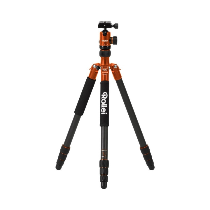 Rollei Stativ C5i Carbon, Orange i gruppen HJEMMEELEKTRONIK / Foto og video / Fotografi udstyr / Stativer hos TP E-commerce Nordic AB (D18720)