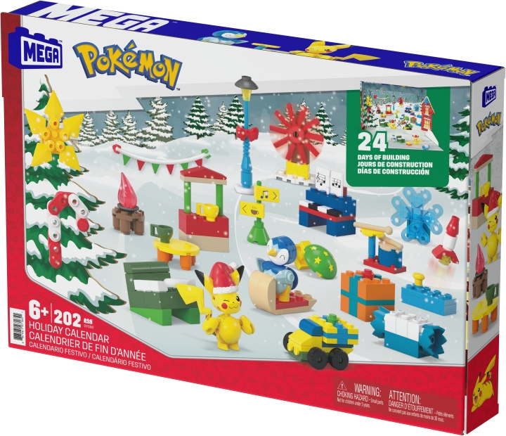Mega Bloks Mega Construx - Pokémon Julekalender (GYG99) i gruppen LEGETØJ, BØRN & BABY / Legetøj / Advent kalendere hos TP E-commerce Nordic AB (D18722)
