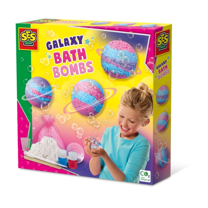 SES Creative Galaxy-badebomber - (S14769) i gruppen LEGETØJ, BØRN & BABY / Legetøj / Hobbyartikler hos TP E-commerce Nordic AB (D18751)