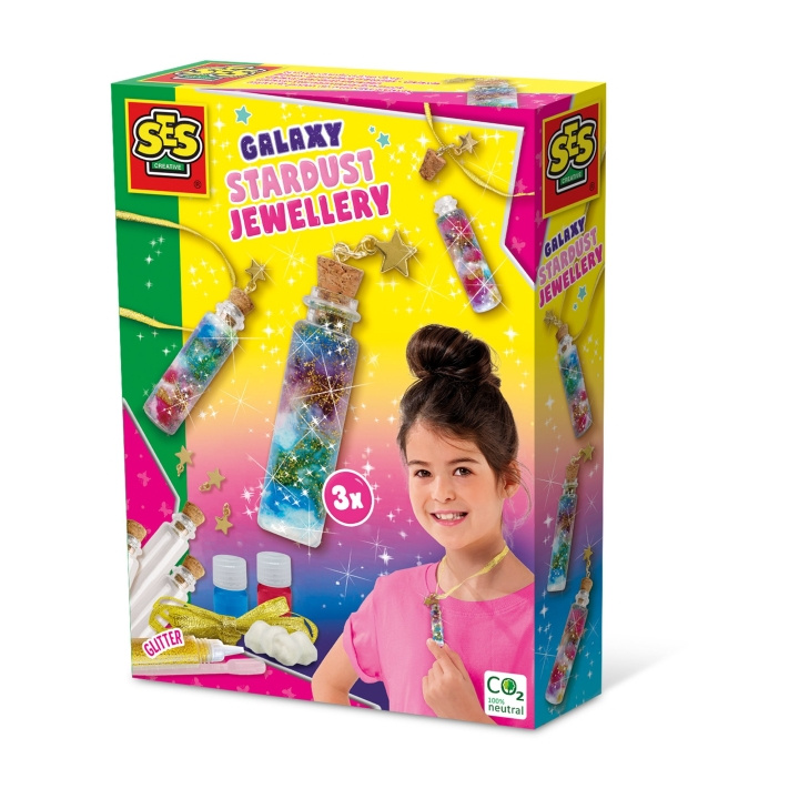 SES Creative Galaxy Stardust-smykker - (S14772) i gruppen LEGETØJ, BØRN & BABY / Legetøj / Hobbyartikler hos TP E-commerce Nordic AB (D18752)