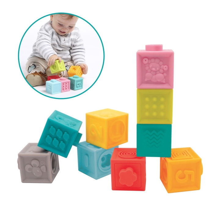 LUDI Klodser med 3D-billeder (LU30043) i gruppen LEGETØJ, BØRN & BABY / Legetøj / Bygge legesager / Klodser hos TP E-commerce Nordic AB (D18766)