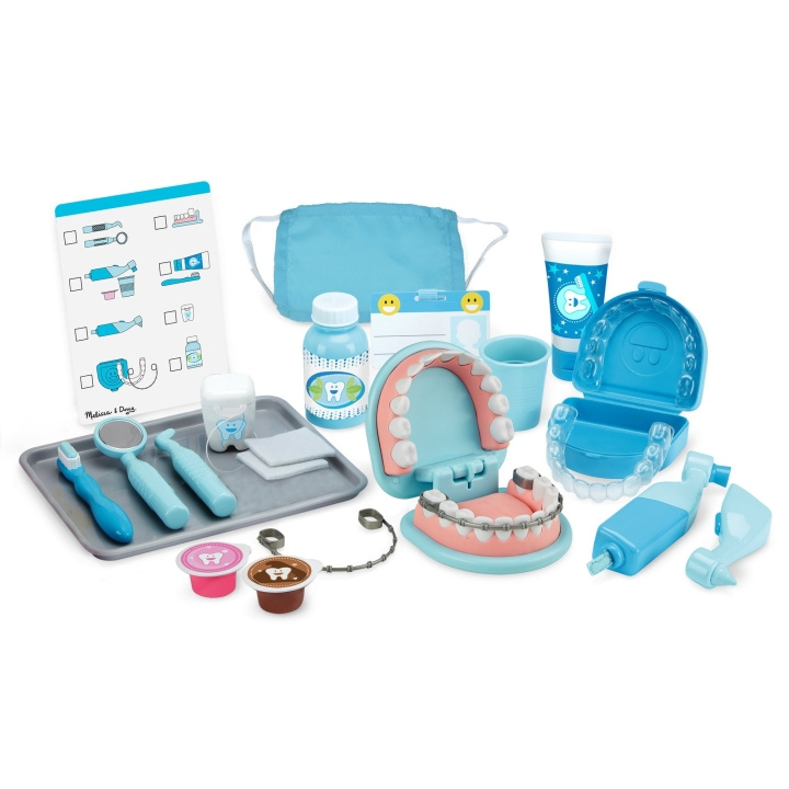 Melissa & Doug Super Smile Tandlægesæt Legesæt - (8611) i gruppen LEGETØJ, BØRN & BABY / Legetøj / Lille hjem & rollespil hos TP E-commerce Nordic AB (D18767)