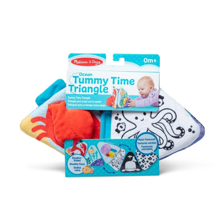 Melissa & Doug Ocean trekant til mavetid (50744) i gruppen LEGETØJ, BØRN & BABY / Babyleg (0-3 år) / Aktivitetslegetøj hos TP E-commerce Nordic AB (D18792)