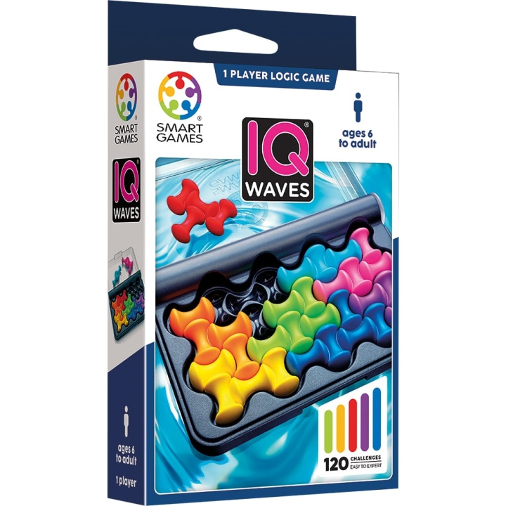 Smart Games IQ Waves (Nordisk) (SG2568) i gruppen LEGETØJ, BØRN & BABY / Spil / Brætspil hos TP E-commerce Nordic AB (D18802)