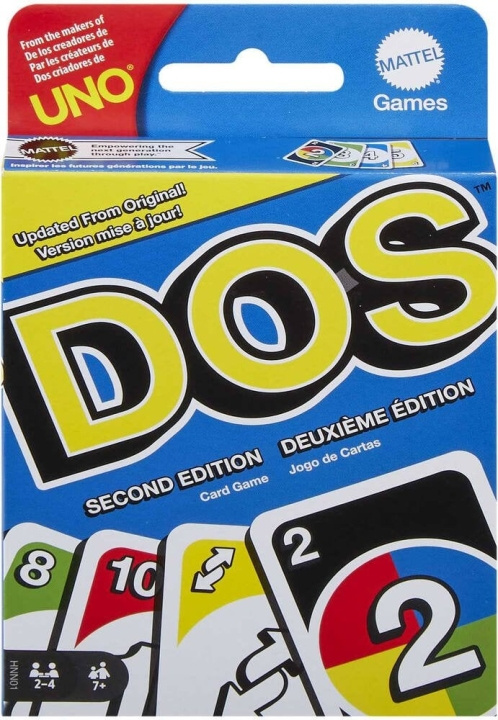 Mattel Games DOS anden udgave (HNN01) i gruppen LEGETØJ, BØRN & BABY / Spil / Kortspil hos TP E-commerce Nordic AB (D18810)