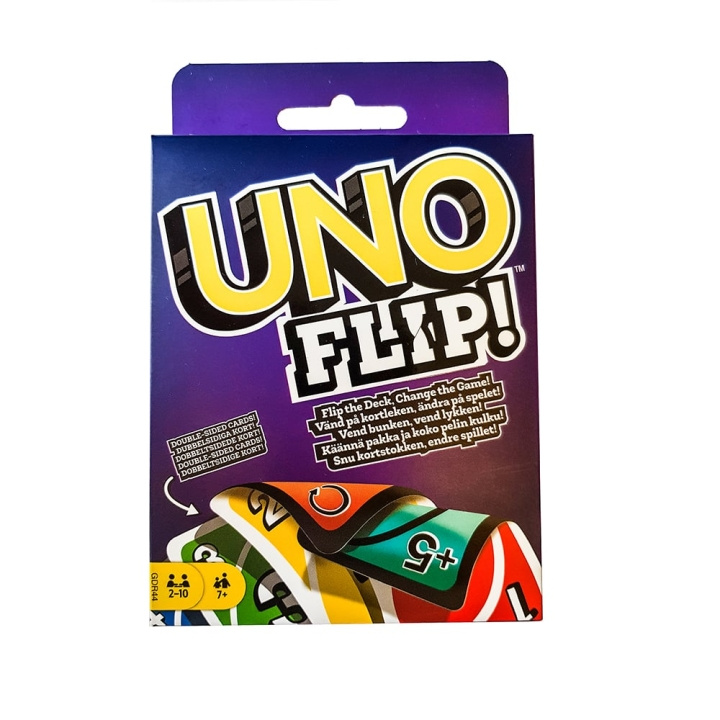Mattel Spil - UNO Flip (GDR44) i gruppen LEGETØJ, BØRN & BABY / Spil / Kortspil hos TP E-commerce Nordic AB (D18811)