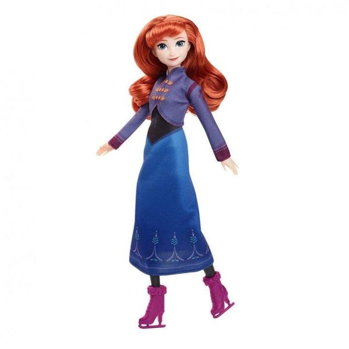 Mattel Frozen - Anna på skøjter (JBG54) i gruppen LEGETØJ, BØRN & BABY / Legetøj / Docks og tilbehør hos TP E-commerce Nordic AB (D18818)