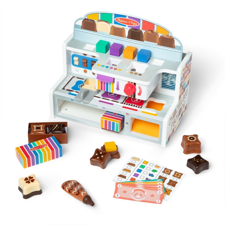 Melissa & Doug Chokoladefabrik (50889) i gruppen LEGETØJ, BØRN & BABY / Legetøj / Lille hjem & rollespil hos TP E-commerce Nordic AB (D18834)