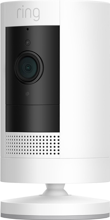 Ring Stick Up Battery Cam Sikkerhedskamera Hvid i gruppen HJEM, HUS & HAVE / Alarm, Sikkerhed & Overvågning / Overvågningskameraer hos TP E-commerce Nordic AB (D18835)