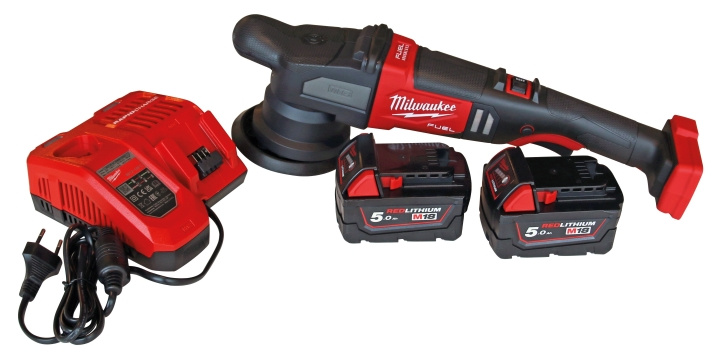 Milwaukee M18 FUEL FROP21-502X 18v excentersliber inkl. 2x 5.0Ah batteri i gruppen HJEM, HUS & HAVE / Værktøj / Øvrigt elværktøj hos TP E-commerce Nordic AB (D18847)