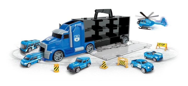 Speed Car Politiets transportkuffert (41135) i gruppen LEGETØJ, BØRN & BABY / Legetøj / Legetøjsbiler hos TP E-commerce Nordic AB (D18858)