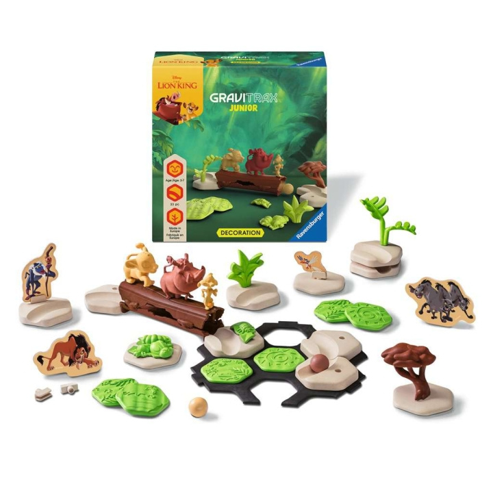 GraviTrax Junior Extension Lion King (10923862) i gruppen LEGETØJ, BØRN & BABY / Legetøj / Legesæt hos TP E-commerce Nordic AB (D18898)