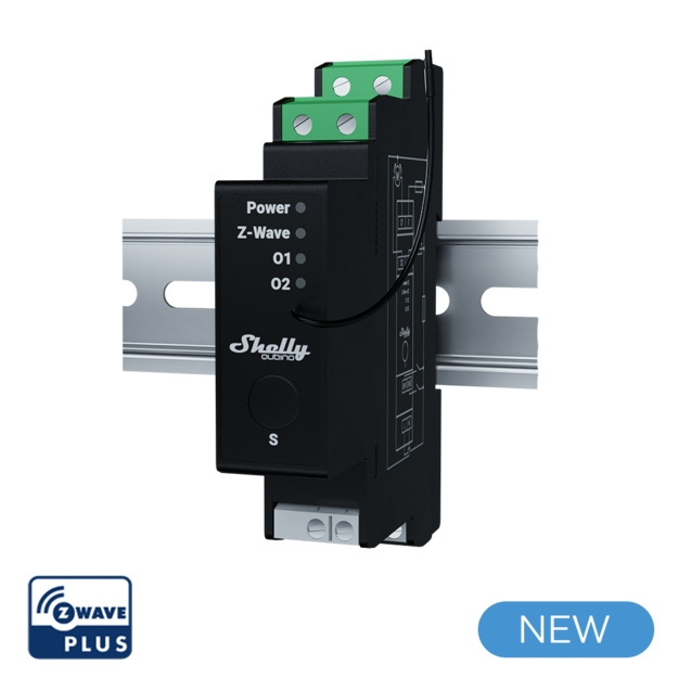 Shelly Qubino Wave Pro-lukker i gruppen HJEM, HUS & HAVE / Smart hjem / Smart home systemer hos TP E-commerce Nordic AB (D18924)
