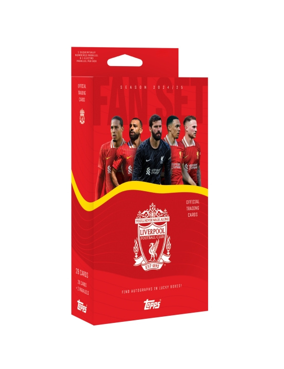 Topps Liverpool Fan-sæt 24/25 i gruppen SPORT, FRITID & HOBBY / Sjove gadgets / Samlergenstande hos TP E-commerce Nordic AB (D18934)