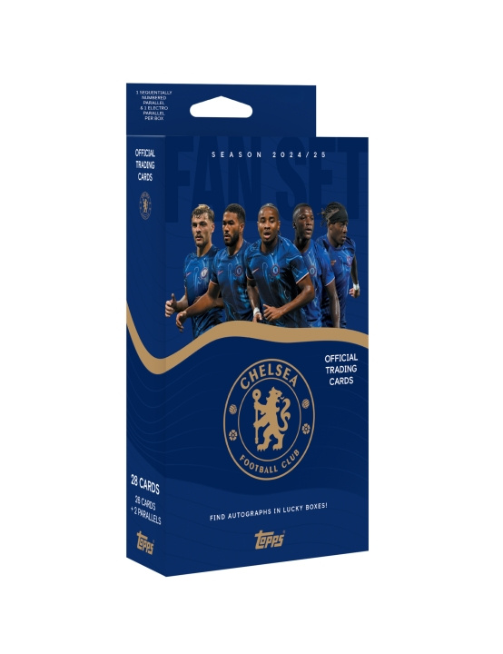 Topps Chelsea Fan-sæt 24/25 i gruppen SPORT, FRITID & HOBBY / Sjove gadgets / Samlergenstande hos TP E-commerce Nordic AB (D18935)