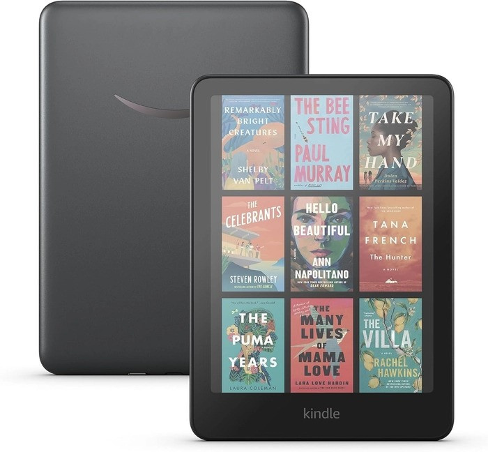 Amazon Kindle Colorsoft Signature Edition 32 GB - 2024 - Metallisk sort i gruppen SMARTPHONES & TABLETS / Læsetabletter hos TP E-commerce Nordic AB (D18937)