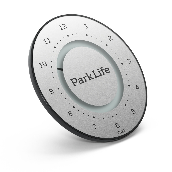 ParkOne Park Life - Elektronisk Parkeringsskive Titanium Silver i gruppen SPORT, FRITID & HOBBY / Sjove gadgets / Smarte løsninger hos TP E-commerce Nordic AB (D18951)