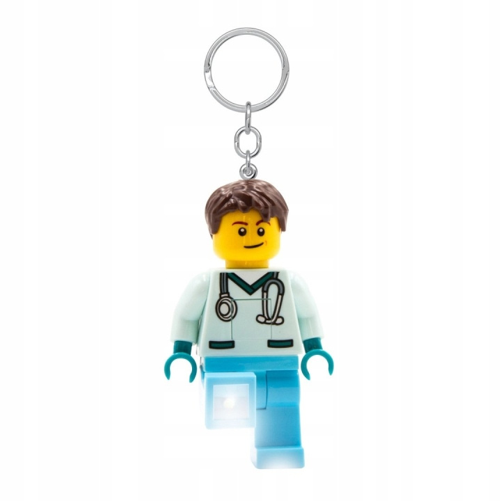 LEGO LED LEGO - Nøglering m/LED - Læge (4006036-KE194H) i gruppen LEGETØJ, BØRN & BABY / Legetøj / Bygge legesager / Lego hos TP E-commerce Nordic AB (D18958)