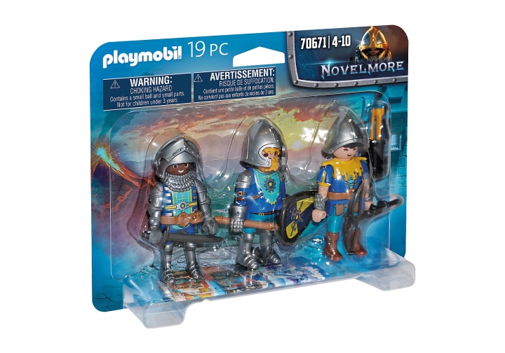 Playmobil Novelmore - Sæt med 3 Novelmore-riddere (70671) i gruppen LEGETØJ, BØRN & BABY / Legetøj / Figurer, miniaturer og tilbehør hos TP E-commerce Nordic AB (D18963)