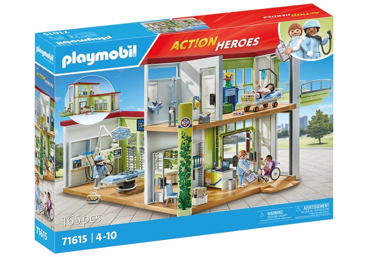 Playmobil Moderne hospital (71615) i gruppen LEGETØJ, BØRN & BABY / Legetøj / Legesæt hos TP E-commerce Nordic AB (D18989)