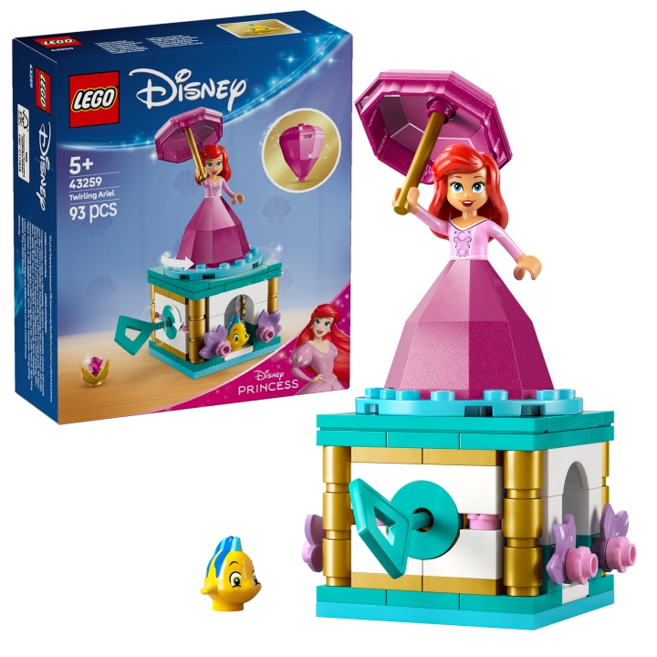 LEGO Disney Princess - Snurrende Ariel (43259) i gruppen LEGETØJ, BØRN & BABY / Legetøj / Bygge legesager / Lego hos TP E-commerce Nordic AB (D19036)