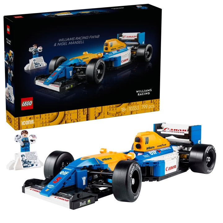 LEGO Ikoner - Williams Racing FW14B & Nigel Mansell (10353) i gruppen LEGETØJ, BØRN & BABY / Legetøj / Bygge legesager / Lego hos TP E-commerce Nordic AB (D19044)