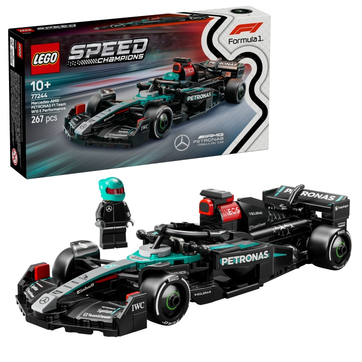 LEGO Speed Champions - Mercedes-AMG F1 W15 Racerbil (77244) i gruppen LEGETØJ, BØRN & BABY / Legetøj / Bygge legesager / Lego hos TP E-commerce Nordic AB (D19045)