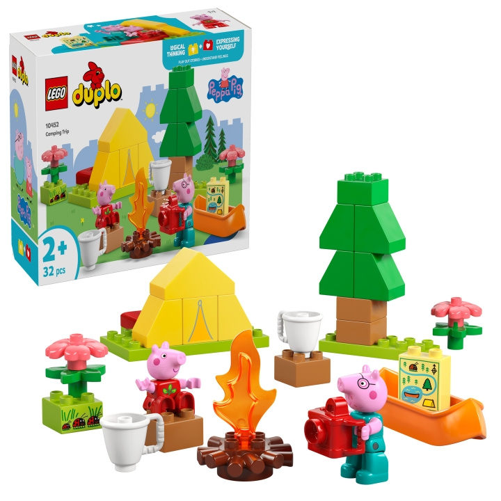 LEGO DUPLO Peppa Pig - Campingtur (10452) i gruppen LEGETØJ, BØRN & BABY / Legetøj / Bygge legesager / Lego hos TP E-commerce Nordic AB (D19051)