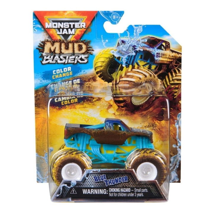 Monster Jam 1:64 Mud Blasters Asst. - (6072638) i gruppen LEGETØJ, BØRN & BABY / Legetøj / Legetøjsbiler hos TP E-commerce Nordic AB (D19060)