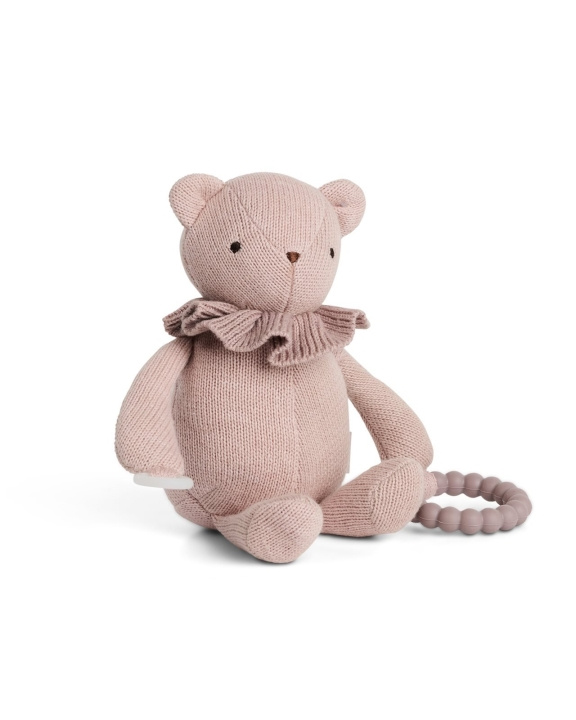 Smallstuff Lille aktivitetsbjørn, til sut og bidering, blød rose (40006-37) i gruppen LEGETØJ, BØRN & BABY / Babyleg (0-3 år) / Tøjdyr hos TP E-commerce Nordic AB (D19091)