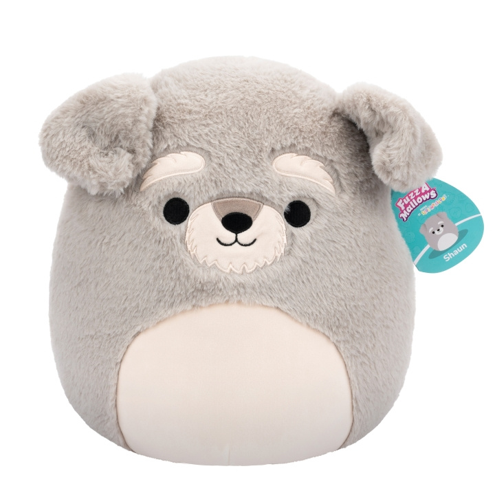 Squishmallows 30 cm Fuzz A Mallows Shaun Schnauzer - (238957) i gruppen LEGETØJ, BØRN & BABY / Babyleg (0-3 år) / Tøjdyr hos TP E-commerce Nordic AB (D19114)