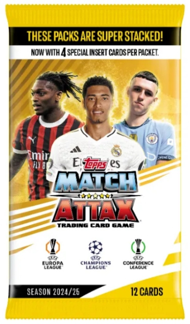 Topps (Bundle) Topps - MATCH ATTAX CHAMPIONS LEAGUE CARDS CDU (UCLMA24-01) i gruppen LEGETØJ, BØRN & BABY / Spil / Kortspil hos TP E-commerce Nordic AB (D19120)
