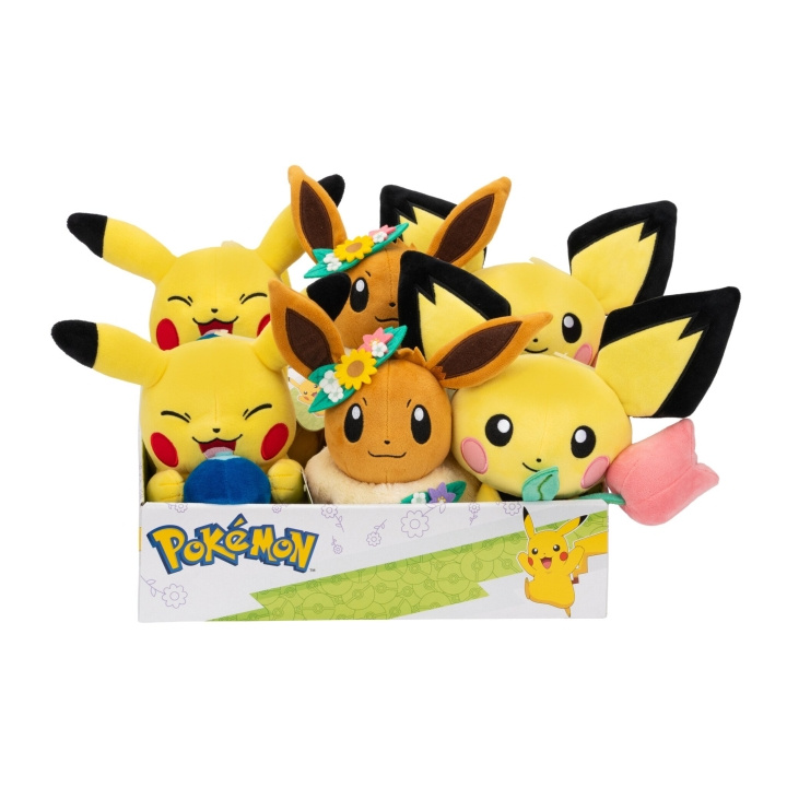 Pokémon Plys 20 cm Spring Ass CDU - (PKW2842-4) i gruppen LEGETØJ, BØRN & BABY / Babyleg (0-3 år) / Tøjdyr hos TP E-commerce Nordic AB (D19134)