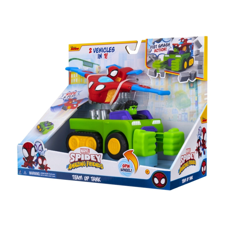 Spidey Spidey Team-Up Tank - (SNF0323) i gruppen LEGETØJ, BØRN & BABY / Legetøj / Legetøjsbiler hos TP E-commerce Nordic AB (D19137)