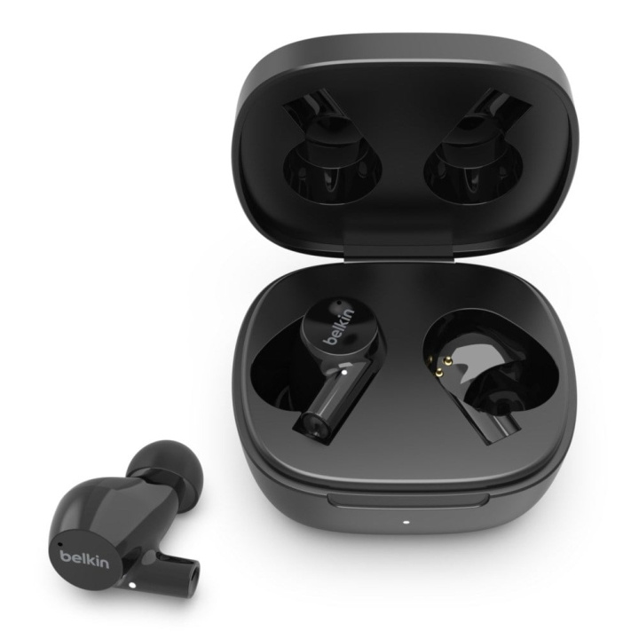 Belkin SOUNDFORM Rise ægte trådløse ørepropper i gruppen HJEMMEELEKTRONIK / Lyd & billede / Hovedtelefoner & Tilbehør / Hovedtelefoner hos TP E-commerce Nordic AB (D19144)