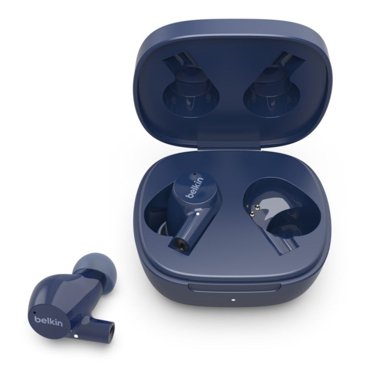 Belkin SOUNDFORM Rise ægte trådløse ørepropper i gruppen HJEMMEELEKTRONIK / Lyd & billede / Hovedtelefoner & Tilbehør / Hovedtelefoner hos TP E-commerce Nordic AB (D19145)