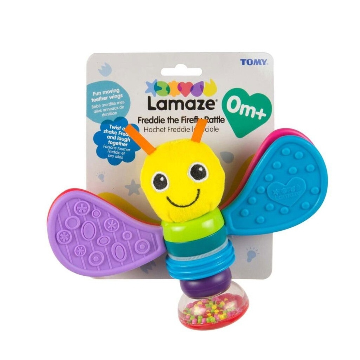 Lamaze Freddie Ildflue-ranglen - (941-276361) i gruppen LEGETØJ, BØRN & BABY / Babyleg (0-3 år) / Aktivitetslegetøj hos TP E-commerce Nordic AB (D19159)