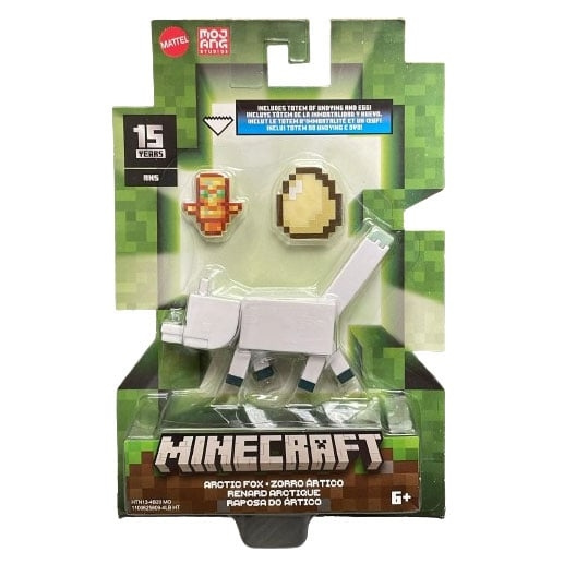 MINECRAFT Biome Builds - Arktisk ræv, 8 cm (HTN13) i gruppen LEGETØJ, BØRN & BABY / Legetøj / Figurer, miniaturer og tilbehør hos TP E-commerce Nordic AB (D19161)